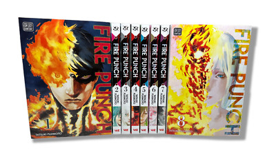 Fire Punch Manga Bände 1-8 Komplettset Englisch BRANDNEU versandkostenfrei!!
