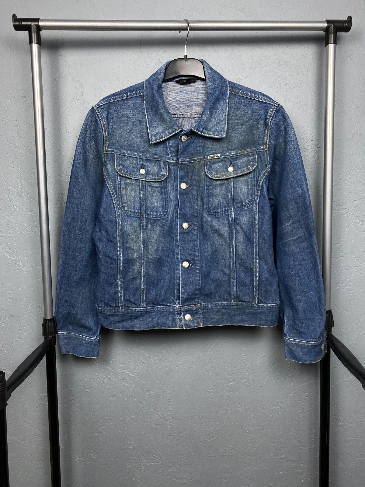 Diesel Vintage Mens Denim Jacket Size S