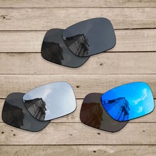 hdhut POLARIZED Replacement Lenses for-Oakley Fuel Cell Blue / Silver /Black