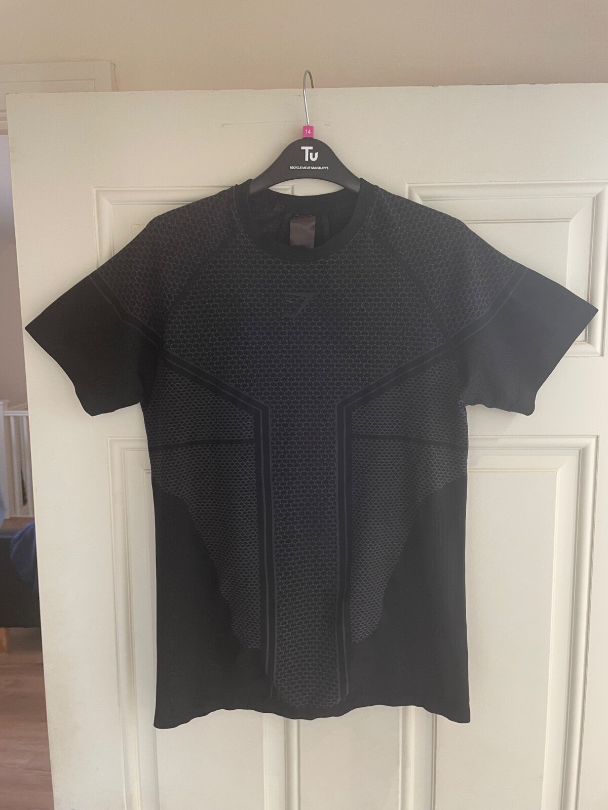 Gymshark Onyx V2 T-Shirt Black Size Medium