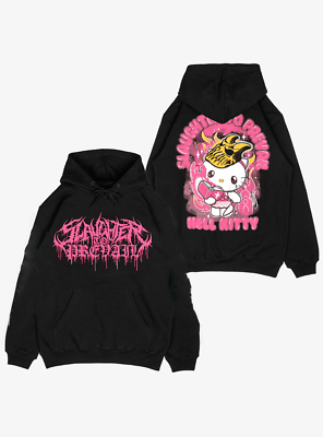 SLAUGHTER TO PREVAIL - HELL KITTY HOODIE Unisex Cotton tee SLAUGHTER TO PREVAIL - HELL KITTY HOODIE Unisex Cotton tee