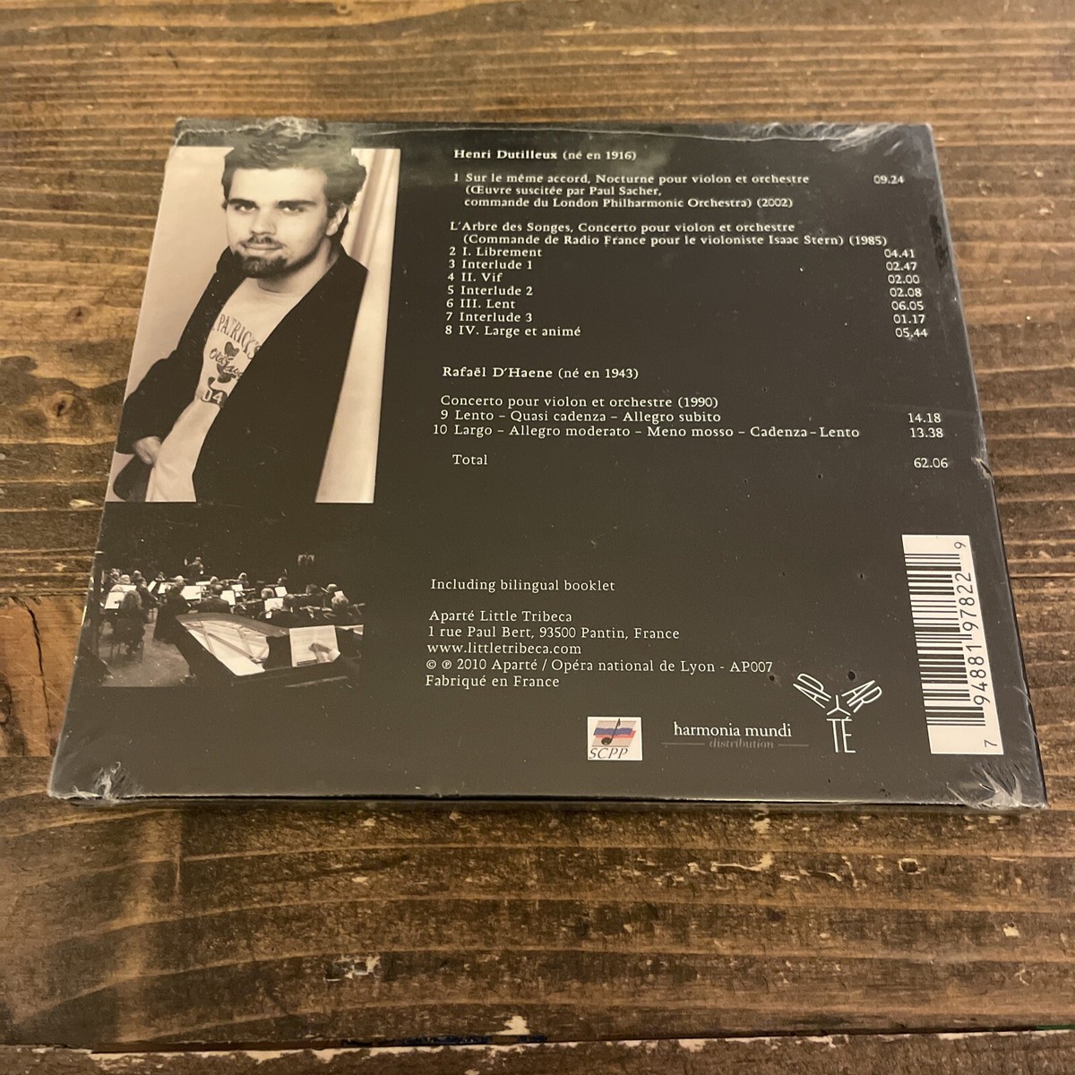 その他 Dutilleaux/D&#39;haene: Sur Le Mem [CD] Henri Dutilleux, Rafaël D'Haene - Yossif Ivanov, Orchestre