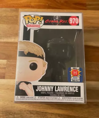 SDCC 2022 Exclusive Funko Pop! Hall H Cobra Kai Johnny Lawrence Black 970 LE 500