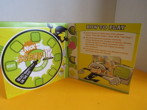 Nick Scene It The DVD Game Disc 2, Wendy's Kids Meal SpongeBob VGC - Picture 2 of 3