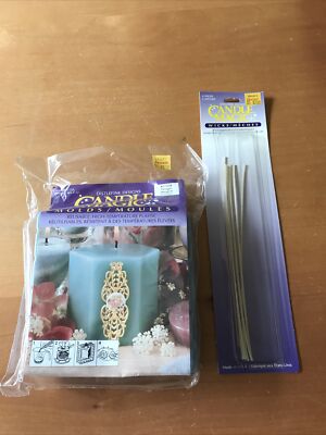 Candle Magic Hexagon Mold & Wicks - NEW