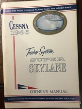 Cessna Owner's Manual  Turbo Super Skylane TP206A 1966