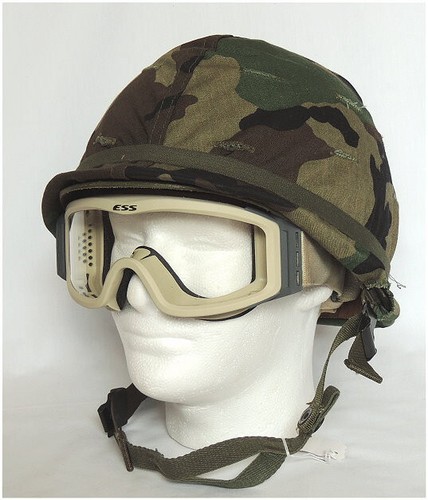 ESS Industrial US Goggles Profile NVG Terrain Tan 499 Tactical Clear Smoke Gray - Picture 5 of 6