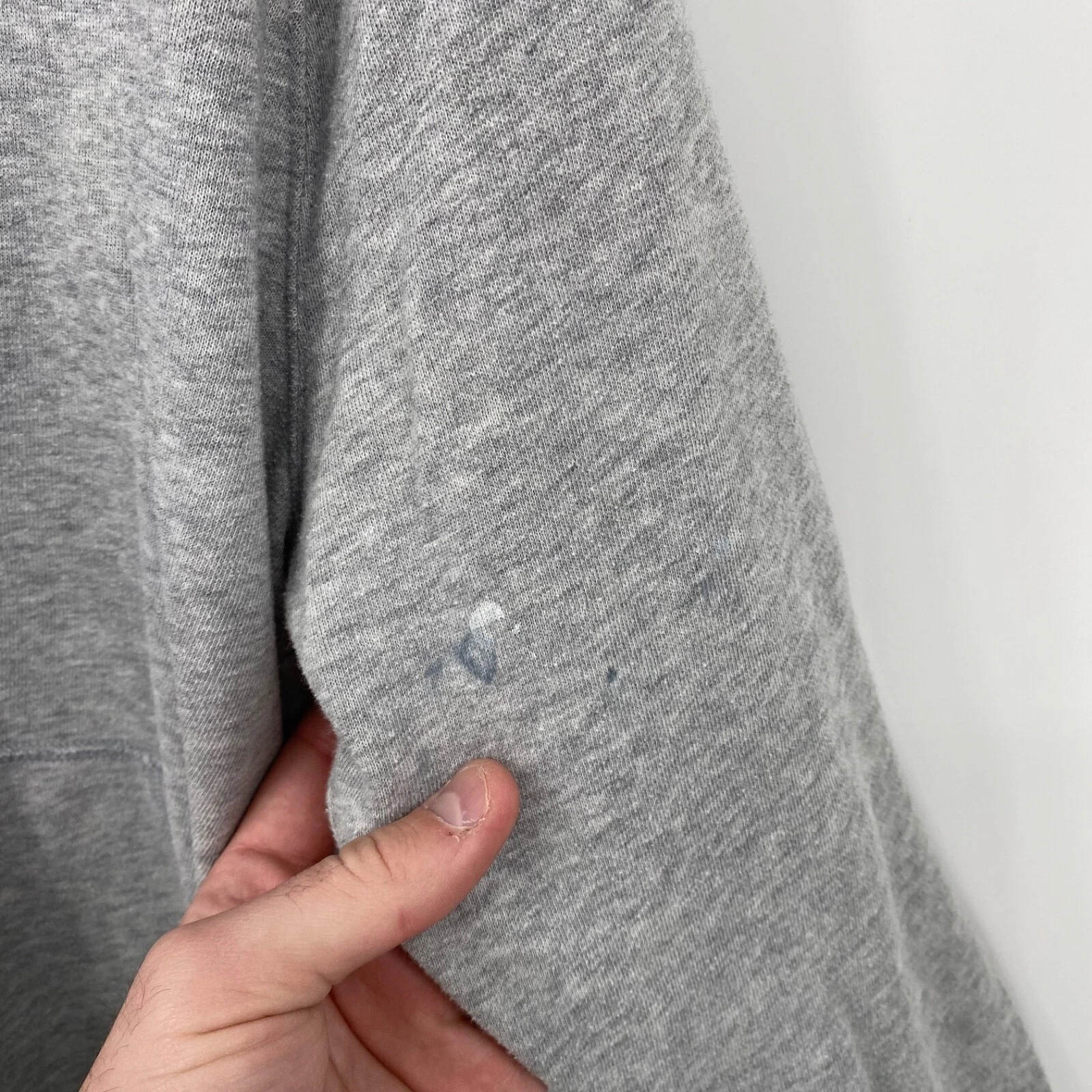 UNDERCOVER Felpa donna Victoria's Secret Sport VSX manica lunga con cappuccio tinta unita grigio taglia L