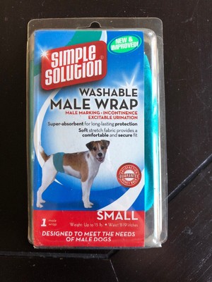 simple solutions male dog wraps