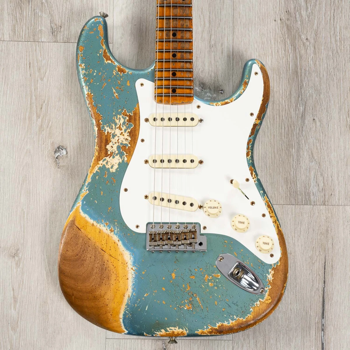 Fender Custom Shop Red Hot Strat Super Heavy Relic Guitar Lake