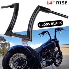 14" Rise 2" Ape Hanger Handlebar For Harley Softail Fatboy Dyna Sportster XL 48