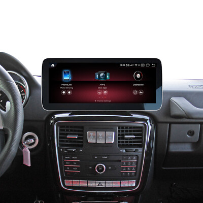 For Mercedes G Class G63 G65 Android 13 Screen CarPlay Autoradio GPS 128G 12.3''