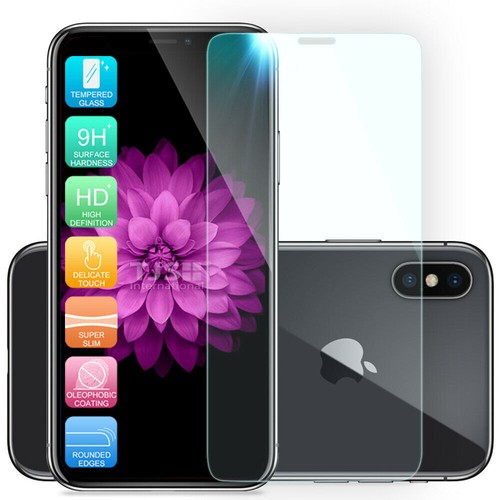 For Apple iPhone XS X Shockproof Phone Case +Tempered Glass Screen Protector - Picture 2 of 12