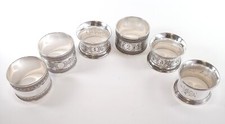 Christofle, Alfenide. Aros para servilletas