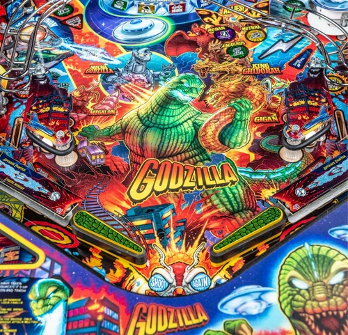 Reptile Scales Flipper Bat Topper MODs for Godzilla pinball machines (Set of 3)