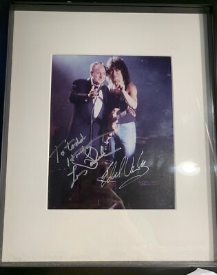 FINAL PRICE REDUCTION!!! Eddie Van Halen (COA) & Les Paul both autographed
