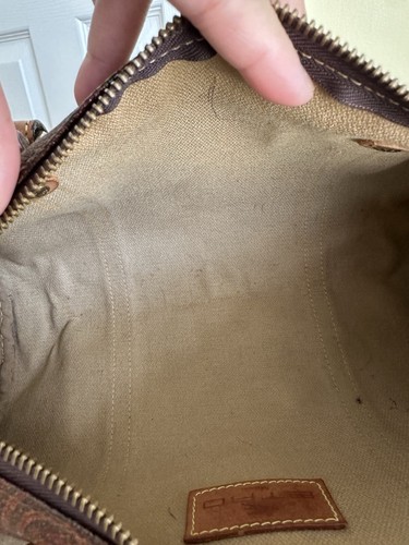 Etro Vintage Papillon Bag, Signature Etro Paisley Print, Brown/Tan, VGUC - Picture 21 of 23