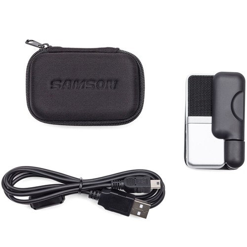 Micrófono USB compacto Samson Go + auriculares Audiofly InEar - Imagen 6 de 7