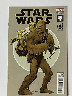 STAR WARS #7 (2015) KCCC Kansas City Comic Con Variant Ltd To 300 HTF High Grade