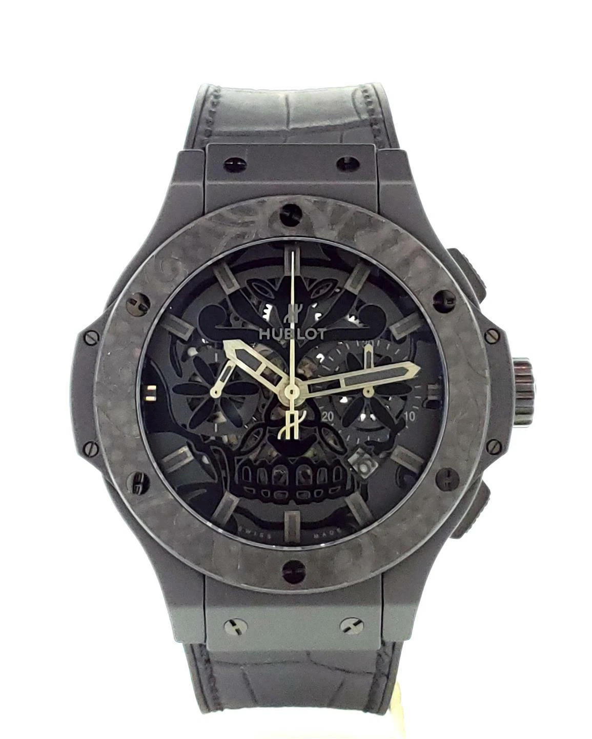 Hublot — Hublot Big Bang Sugar Skull 44mm Black Ceramic Ref. 311.CQ.1110.VR.FDK15 - LNIB
