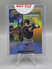 2020 Bowman's Best ROBERT HASSELL Franchise Favorites Auto #'d /250 NATIONALS 