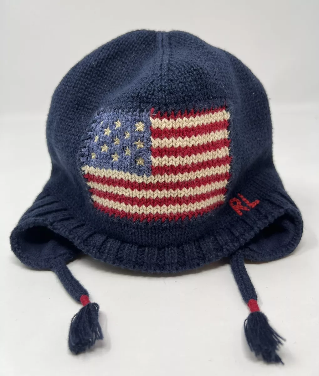 American flag cheap wool hat