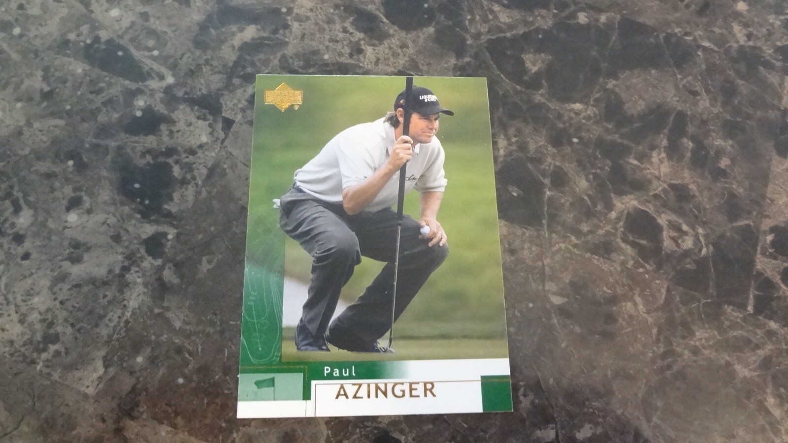 2002 UPPER DECK #42 PAUL AZINGER GOLF CARD