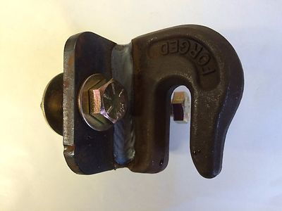 #ad #ad New Bolt On Grab Hook with Hardware for 5 16 Chain Add a hook to your loader $31.93