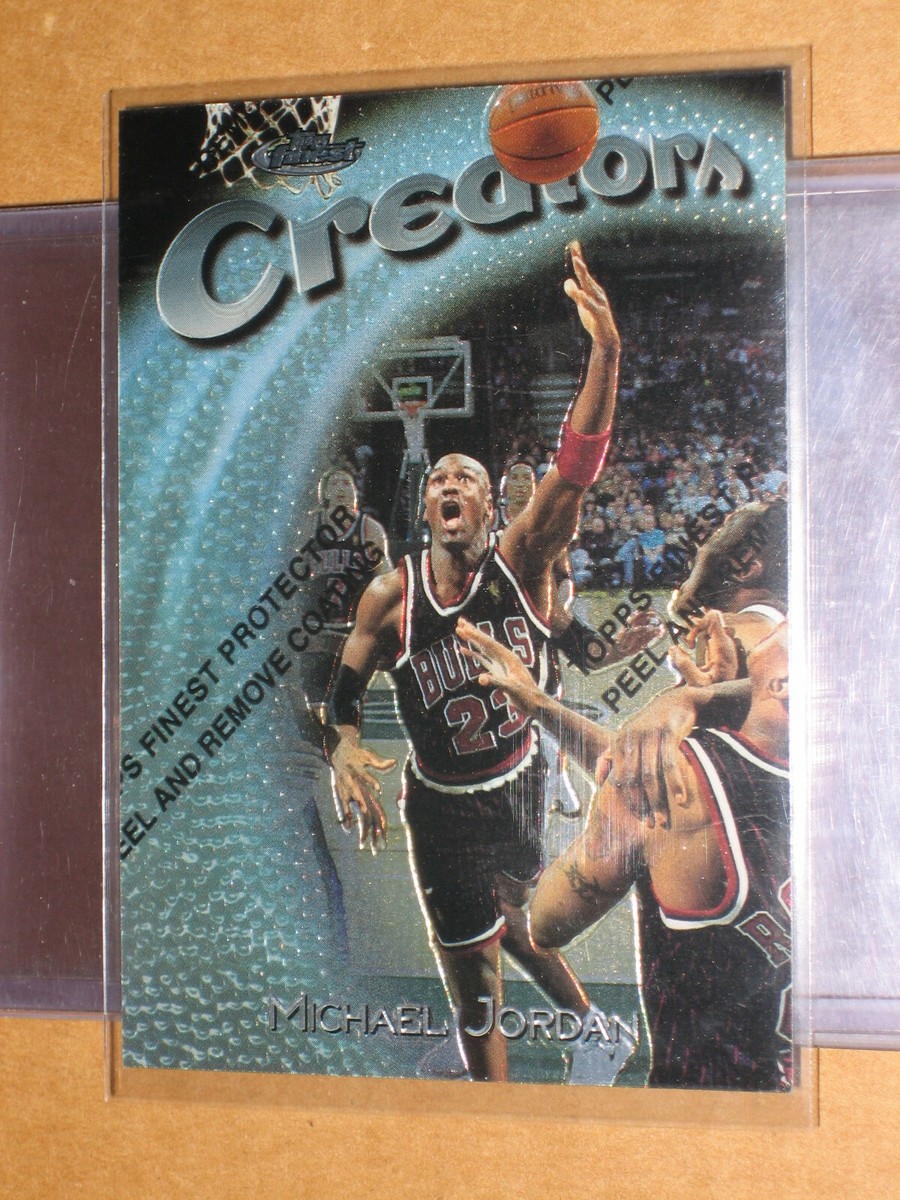 その他 1997-98 Topps Finest JORDAN Creators 1997-98 Topps Finest Creators Michael Jordan #287 With