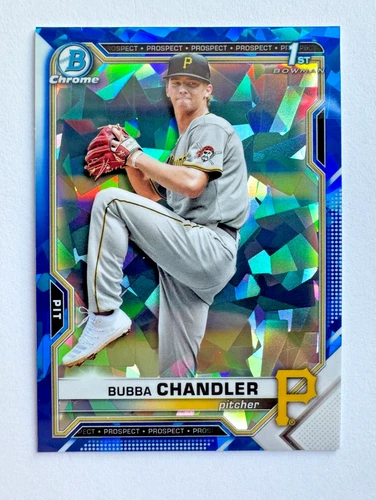 Bubba Chandler 2021 Bowman Draft Sapphire Chrome 1st #BDC-41 Pirates