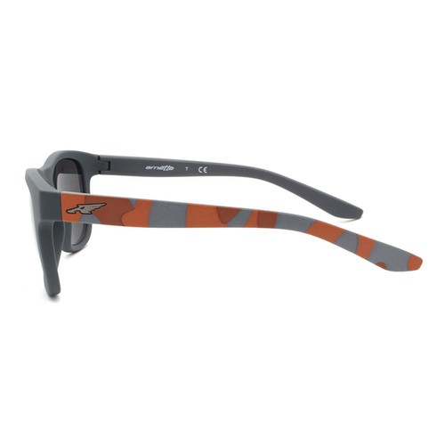 Gafas de sol informales para hombre Arnette AN 4222 Class Act 2352/87 gris mate naranja - Imagen 2 de 5