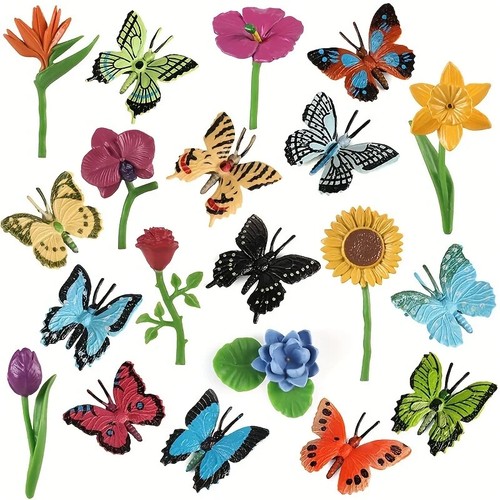 Oenux Kleiner Bauernhof Wildtier Modell Löwe Tiger Schaf Schwein Hund Actionfiguren PVC - Bild 12 von 29