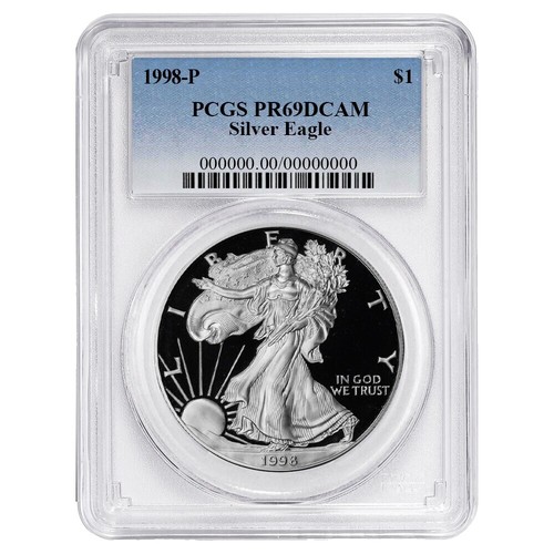BOSNIA. 1998, 10 Marka, Silver - PCGS PR68 - Top Pop 🥇 Princess