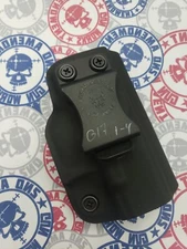 QUICK SHIP Minimalist IWB Black Kydex Holster for GLOCK 17 22 31 Gen 1-4 2A 2AGW