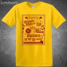 Gus Polinski Kenosha Kickers Home Alone Men's Daisy Yellow Size S to 5XL