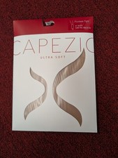 Capezio 1917C Caramel Car Ultra Soft Footless Dance Tights Girls 8-12 Jazz New