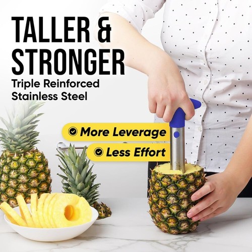 Zulay Kitchen Pineapple Corer and Slicer Tool - 第 74/92 張圖片