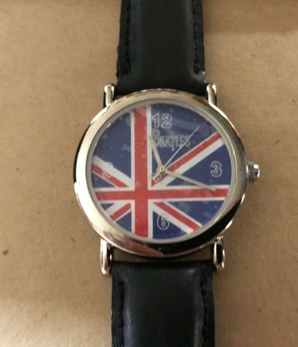 Reloj The Beatles Estuche para Guitarra de Madera Sólida Inglaterra Apple Corp Ltd De Colección - Imagen 2 de 9