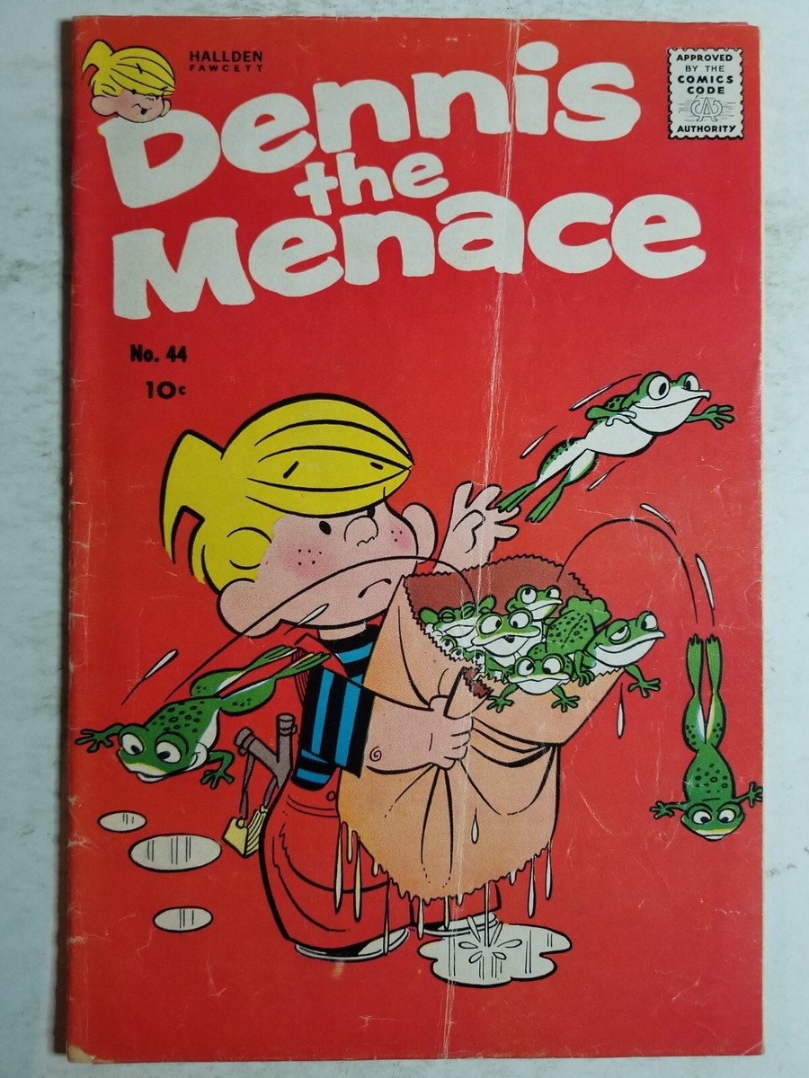 洋書 Dennis the Menace Dennis the Menace Fun Book #1 VG 1960 Giant-Size 100 pages