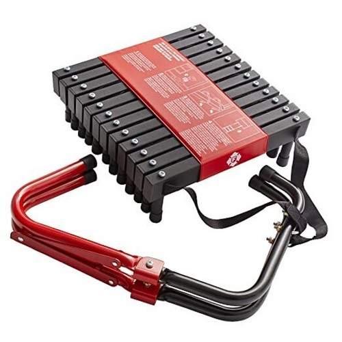 Two-Story Fire Escape Ladder, 14 Feet, Steel, Anti 2-story homes (14 feet)
