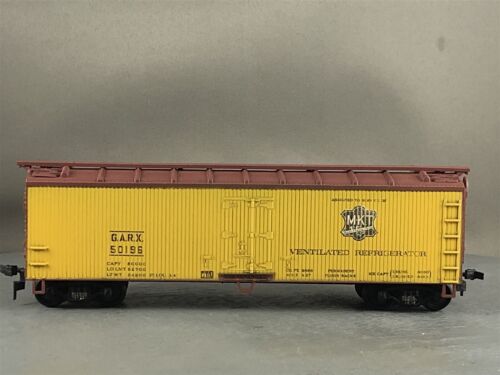 Train Miniature - Missouri-Kansas-Texas - 40' Wood Reefer + Wgt # 50196