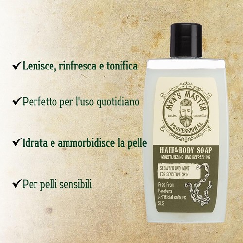 Set regalo per uomo "Men's Master" Cura del Viso Senza Parabeni - Foto 4 di 7