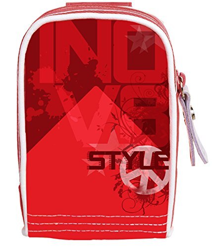 Inov8 Universal Style Compact Camera Case - Red Style Red