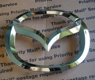 Mazda 2 3 5 6 MazdaSpeed6 C235-51-731A Grille Emblem Grill Logo Badge Hood