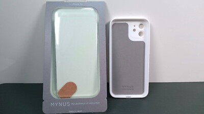 MYNUS - Minimal Thin Case - for iPhone 12 - White Matte MYNUS - Minimal Thin Case - for iPhone 12 - White Matte