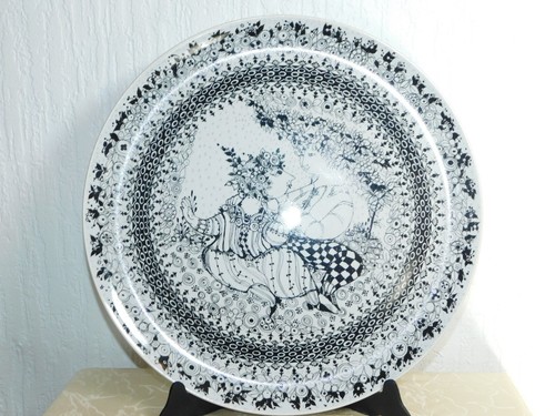 Rosenthal Piastra da Muro Bjorn Wiinblad " La Stagioni Primavera " - Picture 3 of 5