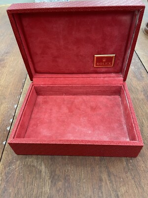 SALE，得価 T) ROLEX GENEVE 赤箱 60.00.02 空き箱 空箱 保存ボックス