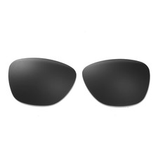 Walleva Polarized Black Replacement Lenses for Oakley Frogskins Sunglasses