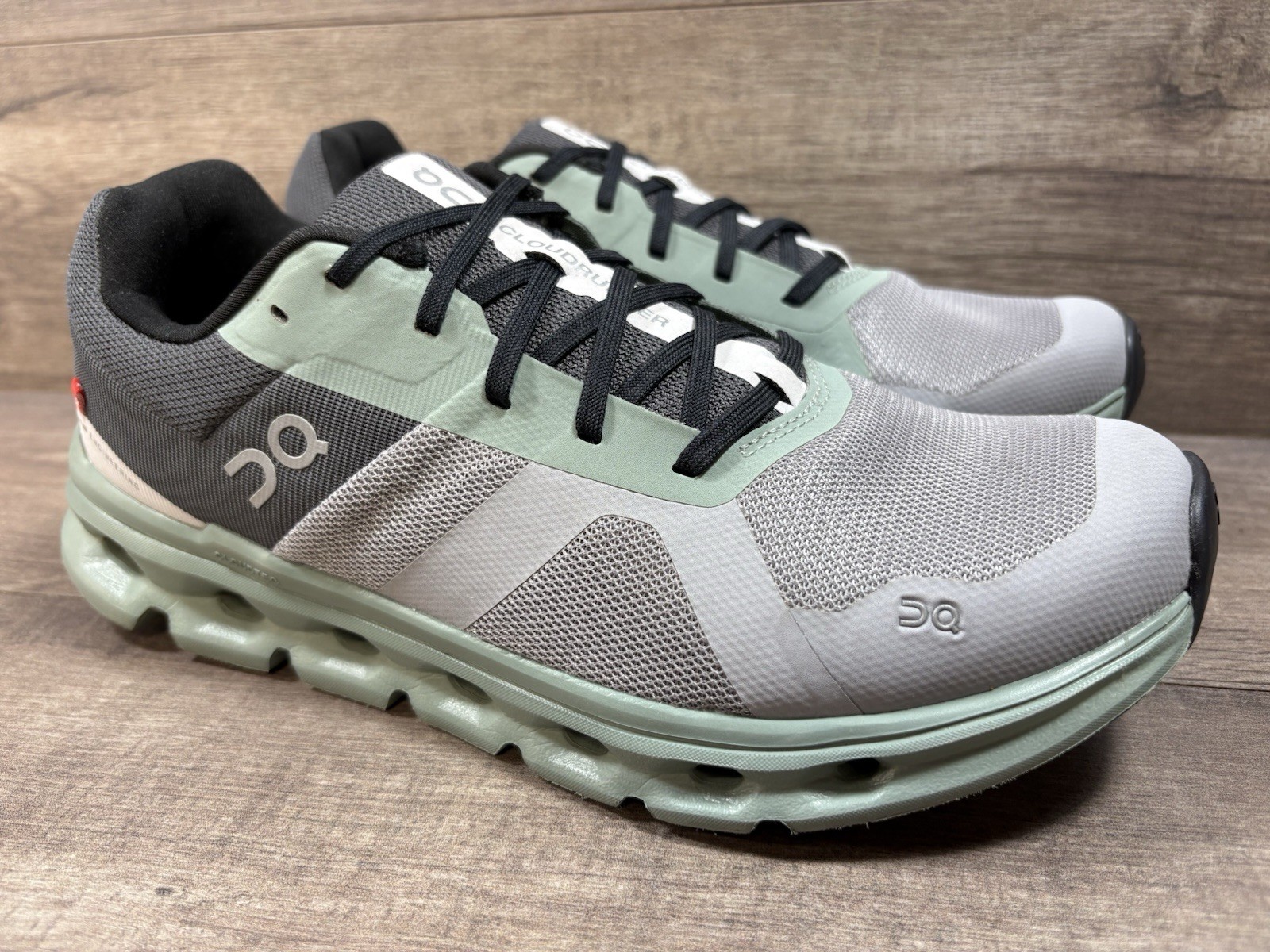 On Cloud Cloudrunner Gray Running Shoes Sneakers … - image 16