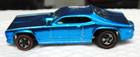 1969 MATTEL HOT WHEELS REDLINES TOM McEWEN MONGOOSE II PLYMOUTH FUNNY CAR BLUE